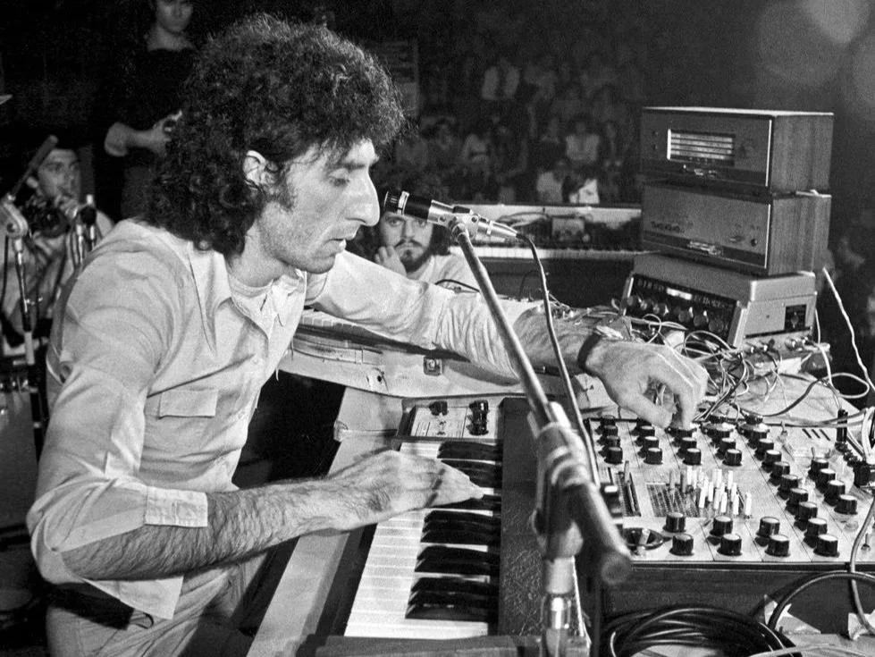 French progressive rock in the 1970s with vintage keyboards and experimental musical influences