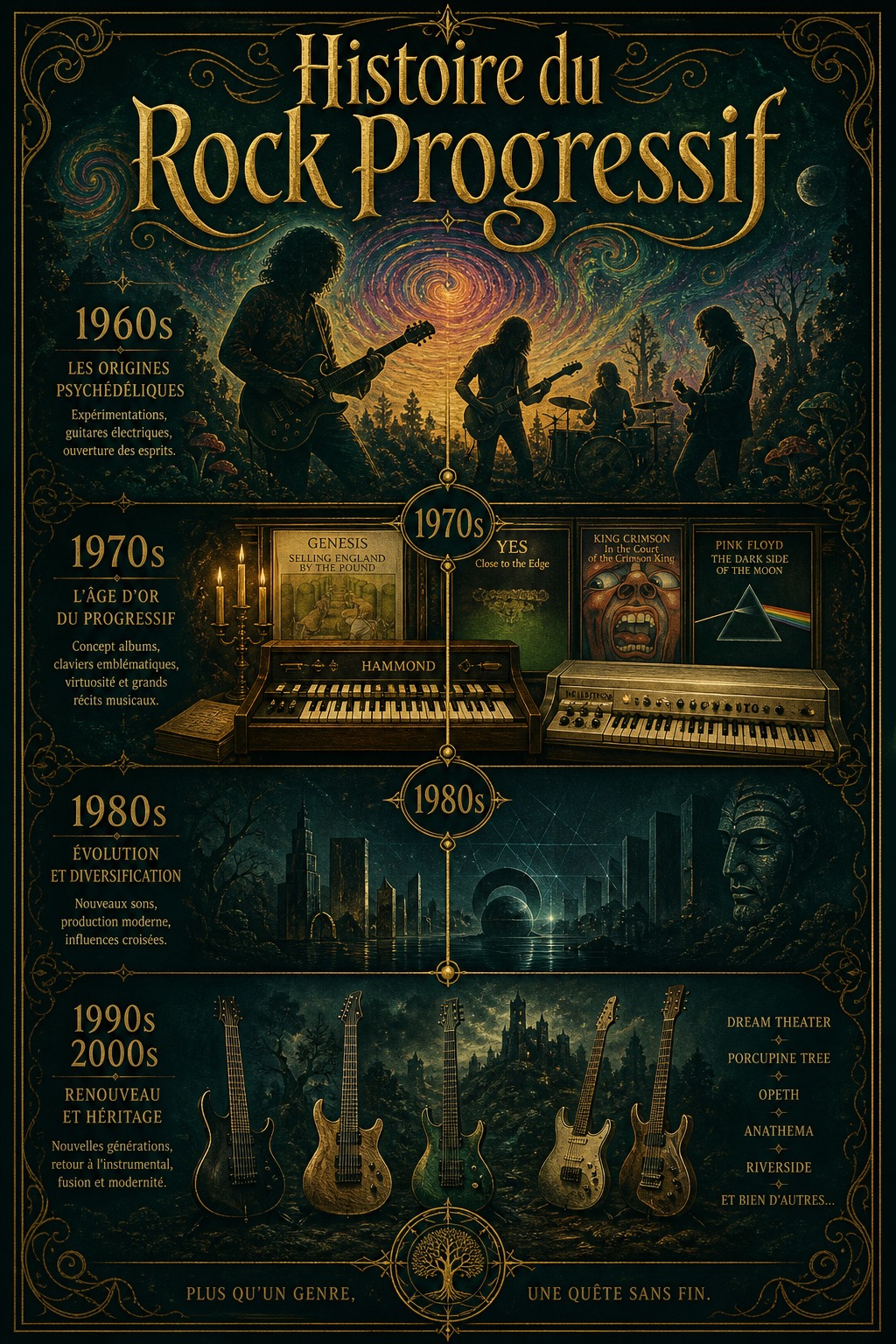 Histoire du rock progressif