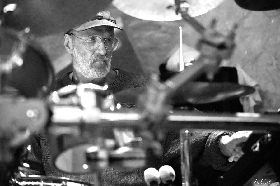 Denis Louvel à la batterie