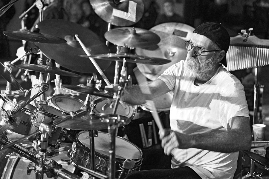 Denis Louvel à la batterie