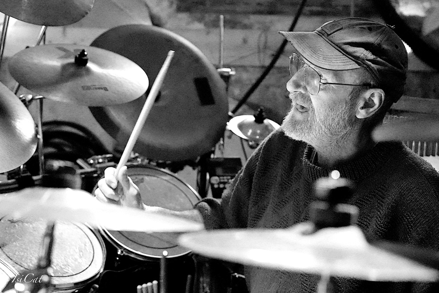 Denis Louvel à la batterie