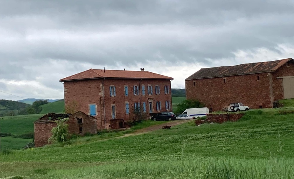 La Maurelle farmhouse, Quetzal's rehearsal place.