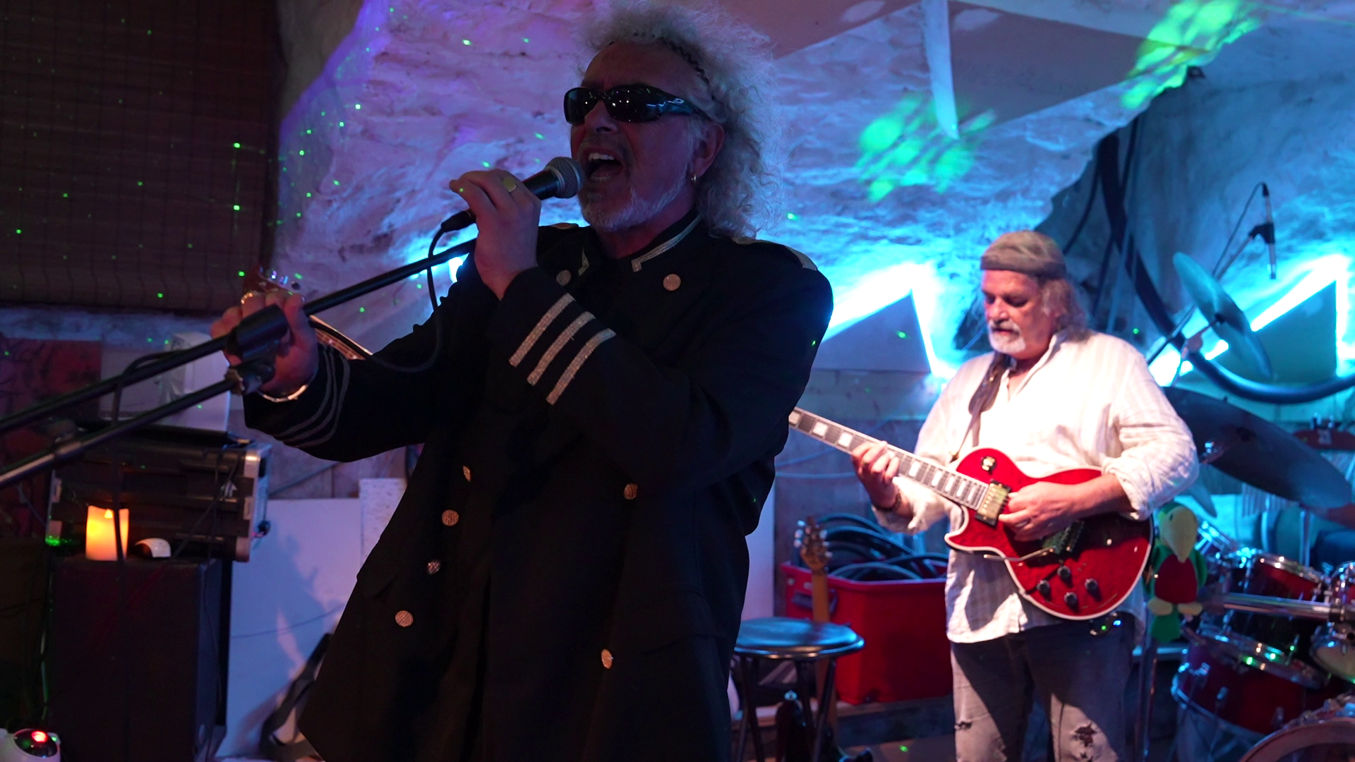 Quetzal performing live with lead vocals